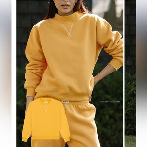 Parke Classic Mockneck in Apricot - Size L/XL - NWT